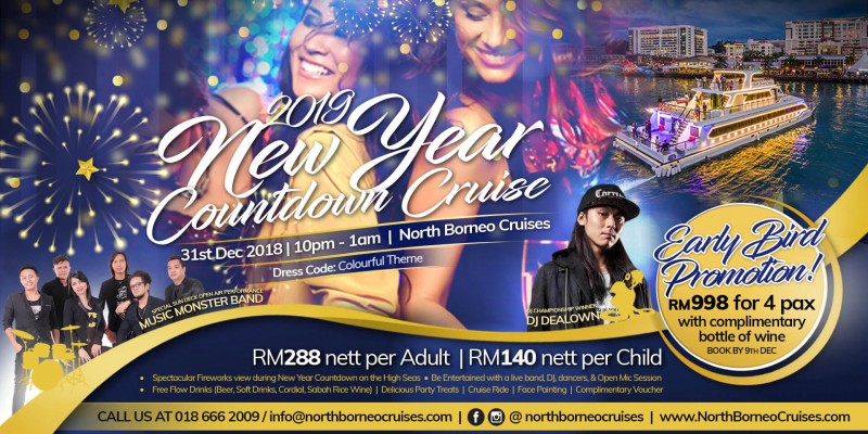 2019 New Year Countdown Cruise